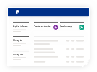 PayPal dashboard